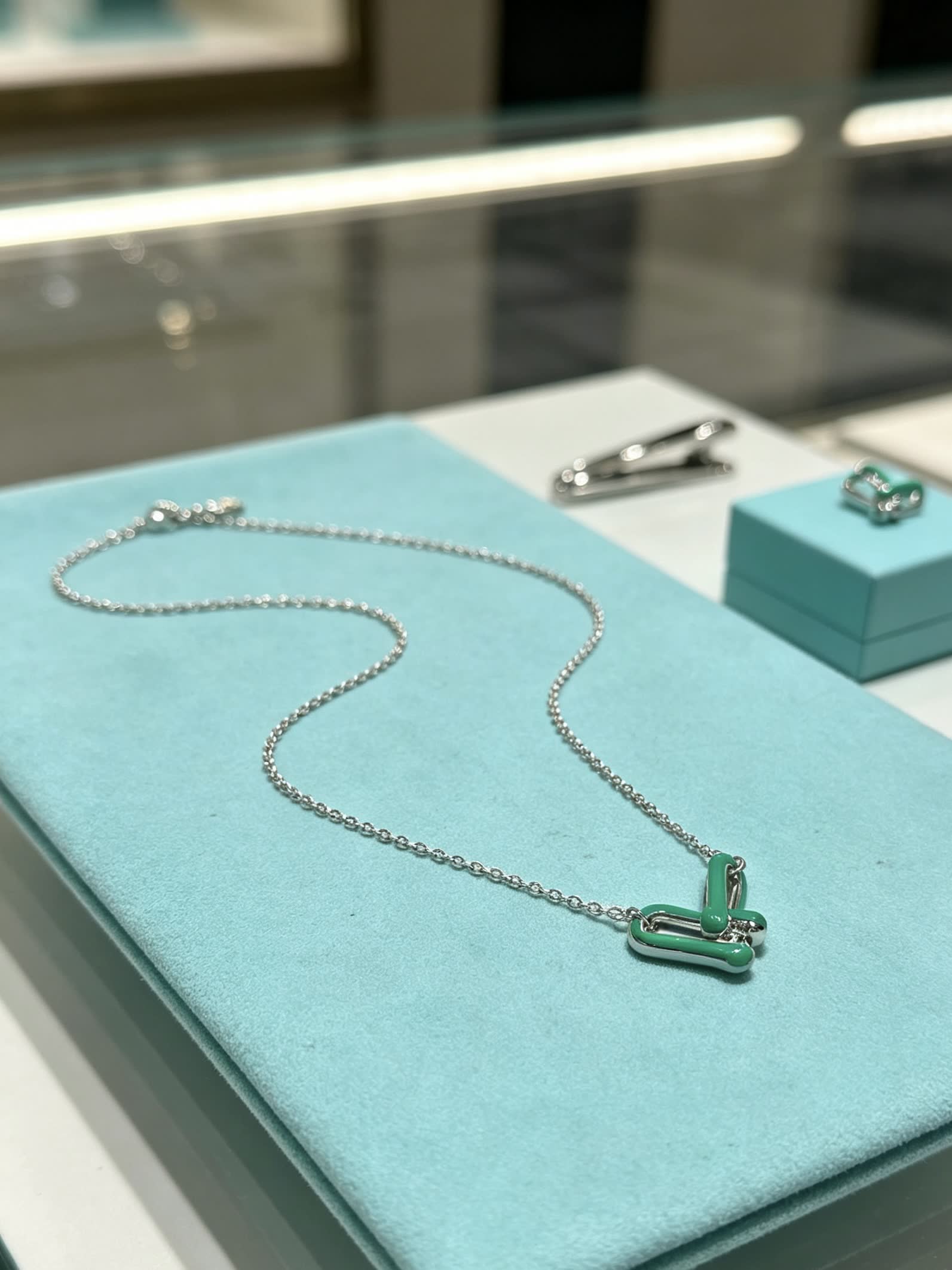 Tiffany & Co. Return to Tiffany Sterling Silver Heart Tag Necklace